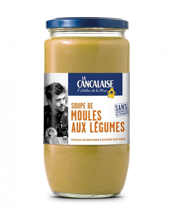 Soupe de moules aux légumes 